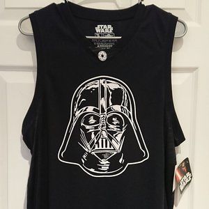 Star Wars Darth Vader Sleeveless Jersey Men's Size Small